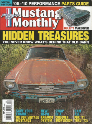 MUSTANG MONTHLY 2009 JULY - NEW '68 BULLITT, RARE BOSS 302, ARVINODE